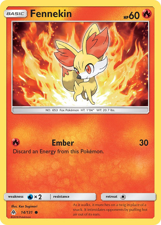 Fennekin 14/131 Reverse Common - MissingNo.