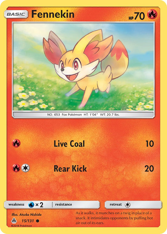 Fennekin 15/131 Reverse Common - MissingNo.