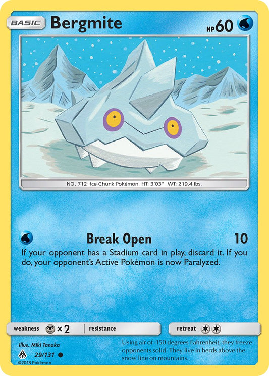 Bergmite 29/131 Reverse Common - MissingNo.
