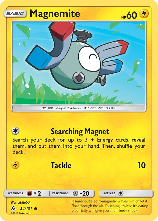 Magnemite 34/131 Reverse Common - MissingNo.