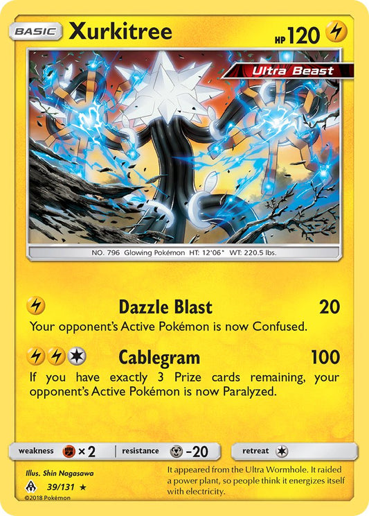 Xurkitree 39/131 Reverse Rare - MissingNo.
