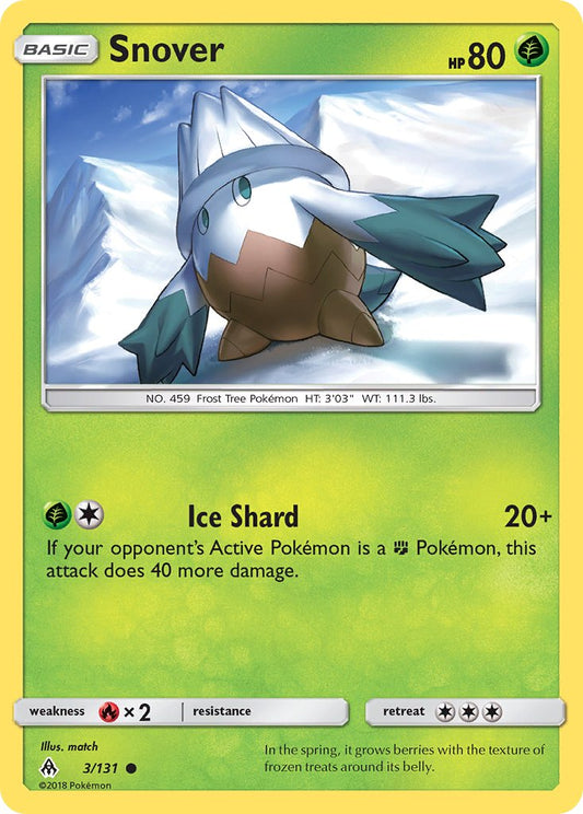 Snover 3/131 Reverse Common - MissingNo.