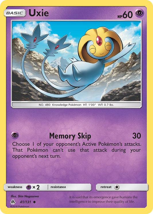 Uxie 41/131 Reverse Uncommon - MissingNo.