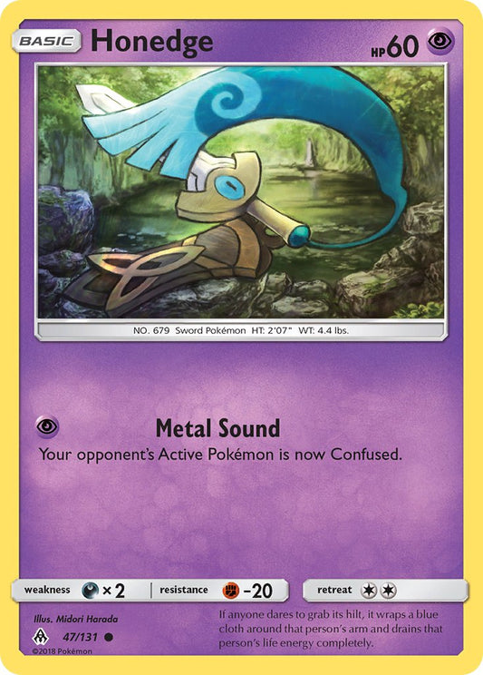 Honedge 47/131 Reverse Common - MissingNo.