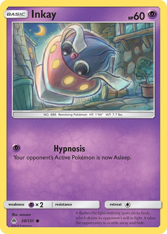 Inkay 50/131 Reverse Common - MissingNo.