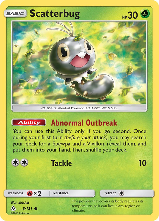 Scatterbug 5/131 Reverse Common - MissingNo.