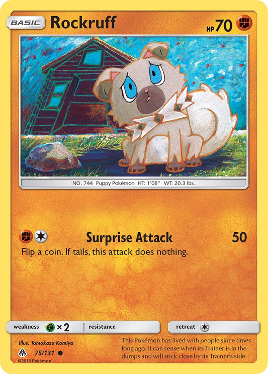 Rockruff 75/131 Common - MissingNo.