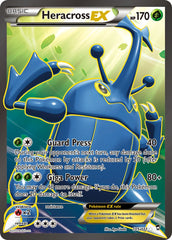 Heracross EX 105/111 Holo Ultra Rare EX