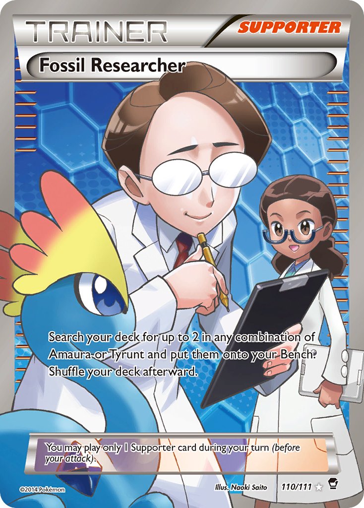 Fossil Researcher 110/111 Holo Ultra Rare - MissingNo.