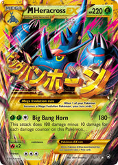 M Heracross EX 112/111 Holo Secret Rare Mega EX