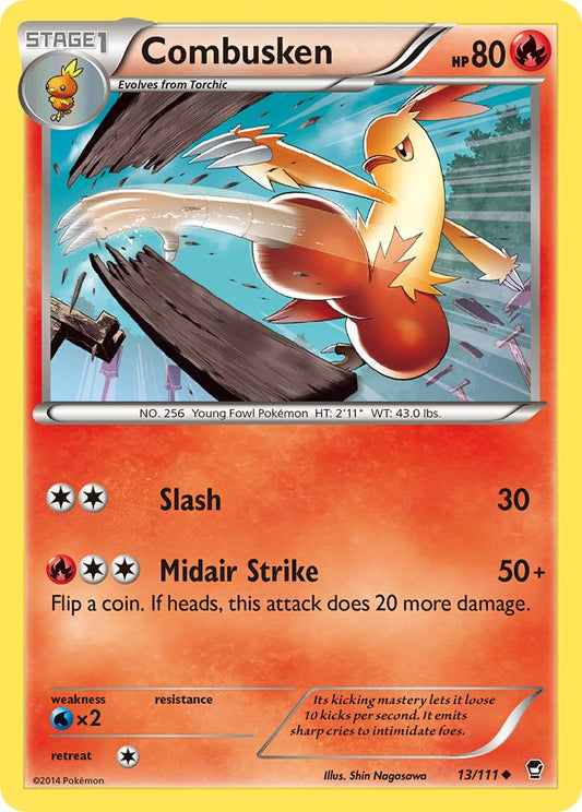 Combusken 13/111 Reverse Uncommon - MissingNo.