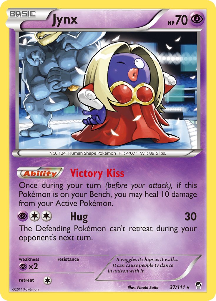 Jynx 37/111 Reverse Rare - MissingNo.