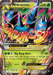 M Heracross EX 5/111 Holo Rare Mega EX