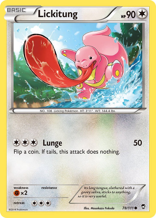 Lickitung 78/111 Reverse Common - MissingNo.