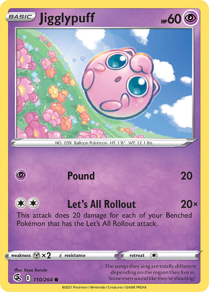 Jigglypuff 110/264 Common