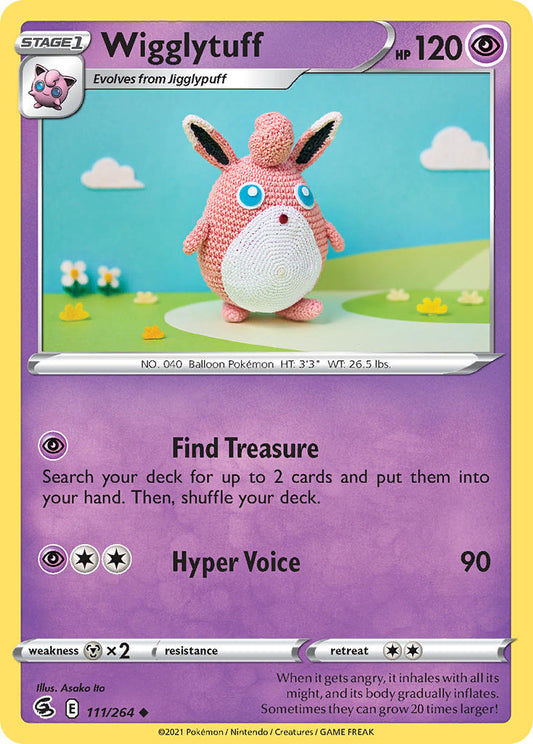 Wigglytuff 111/264 Reverse Uncommon