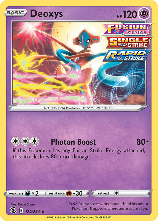 Deoxys 120/264 Holo Rare