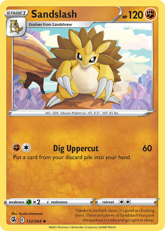 Sandslash 132/264 Reverse Uncommon