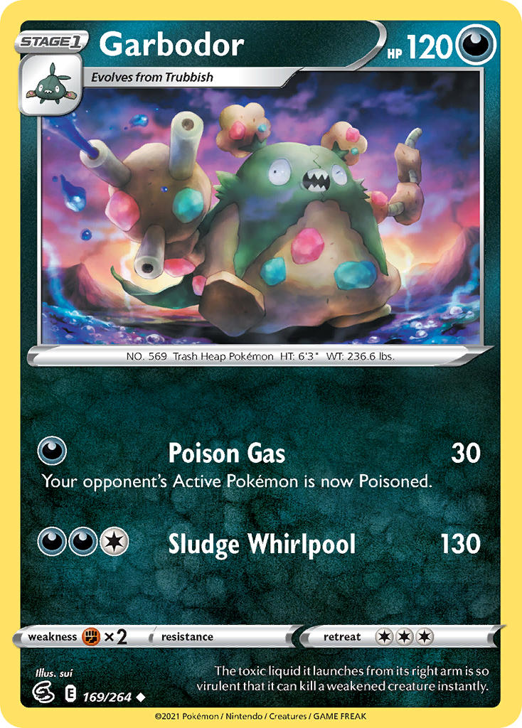 Garbodor 169/264 Uncommon