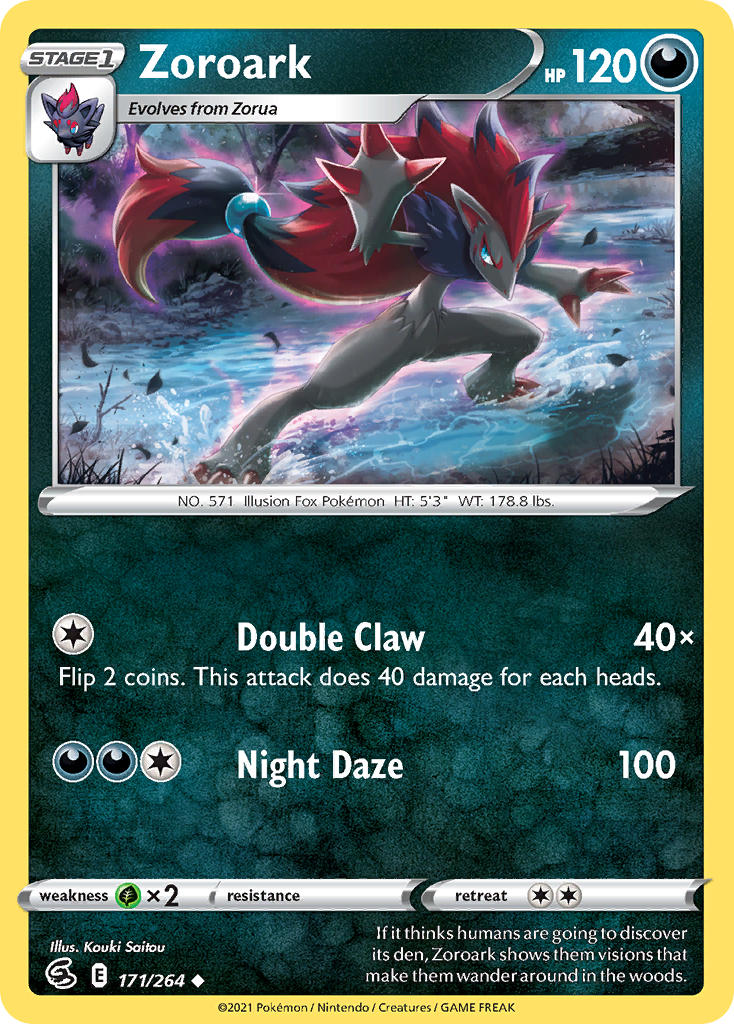 Zoroark 171/264 Reverse Uncommon