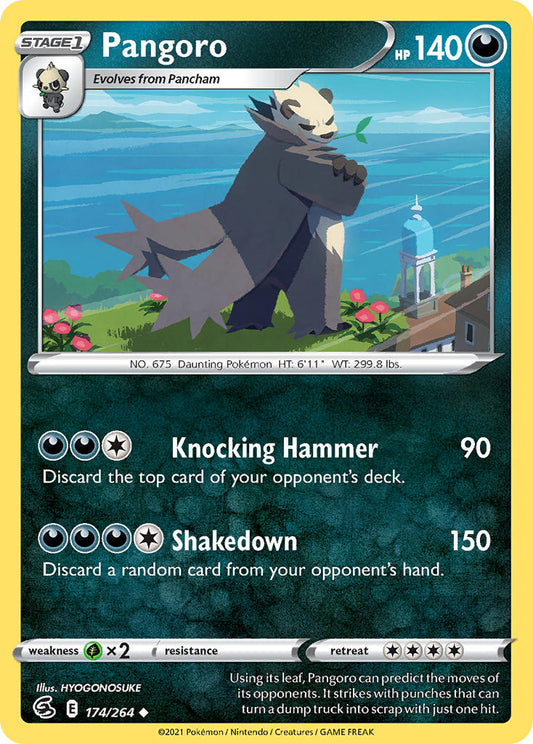 Pangoro 174/264 Reverse Uncommon