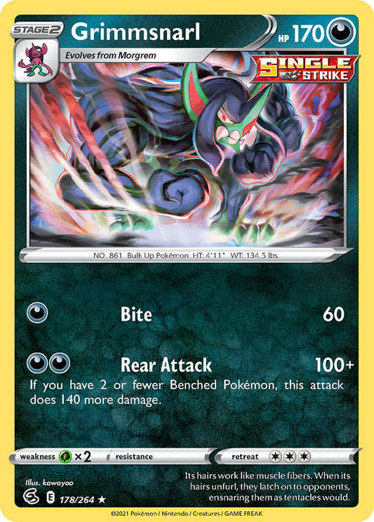 Grimmsnarl 178/264 Holo Rare