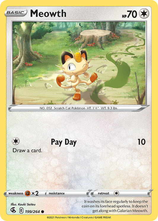 Meowth 199/264 Common