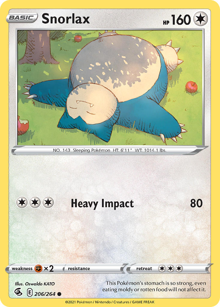 Snorlax 206/264 Reverse Common