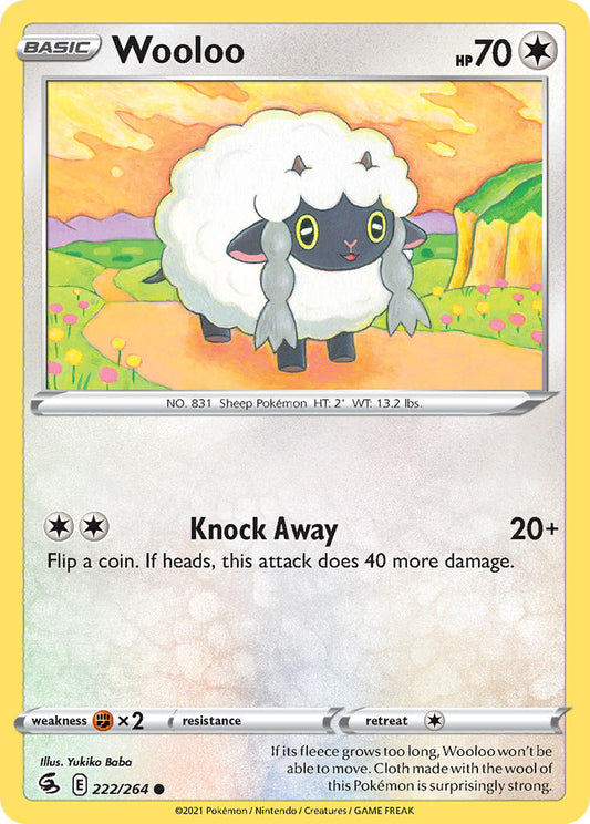 Wooloo 222/264 Reverse Common