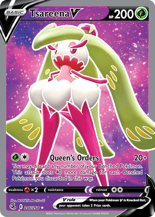 Tsareena V 246/264 Holo Ultra Rare V