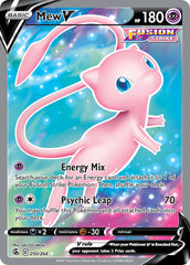 Mew V 250/264 Holo Ultra Rare V
