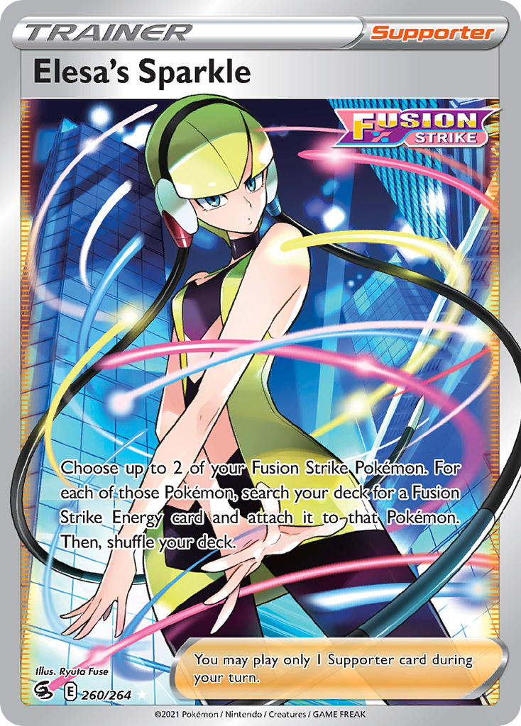 Elesa's Sparkle 260/264 Holo Ultra Rare