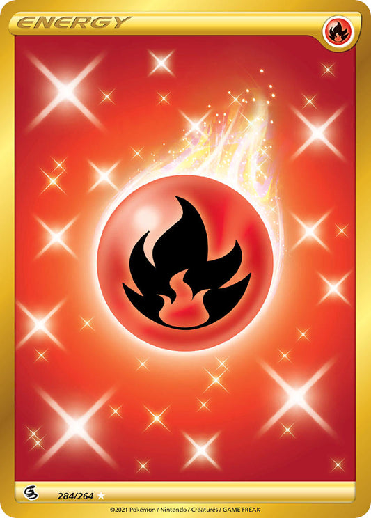 Fire Energy 284/264 Gold Secret Rare