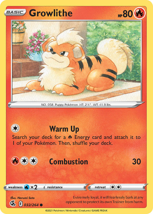 Growlithe 32/264 Common