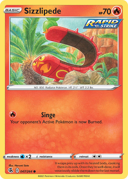 Sizzlipede 47/264 Common