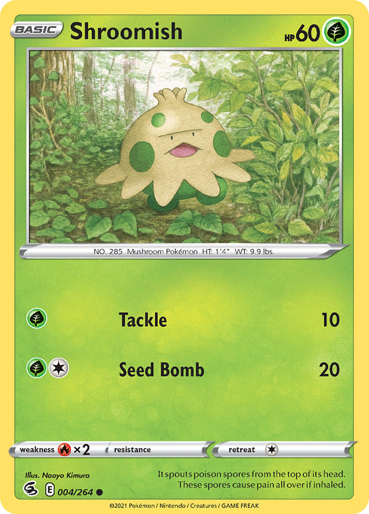 Shroomish 4/264 Reverse Common