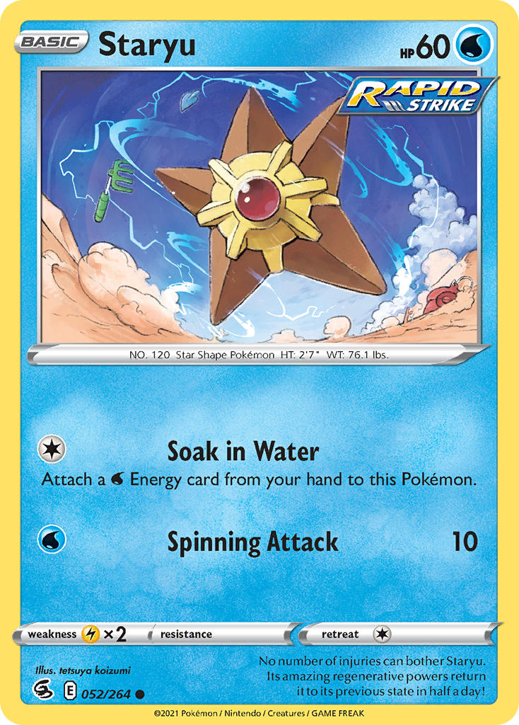 Staryu 52/264 Common