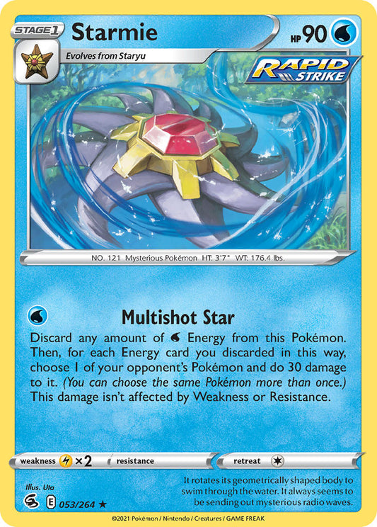 Starmie 53/264 Reverse Rare