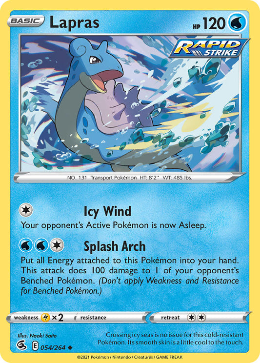 Lapras 54/264 Reverse Uncommon