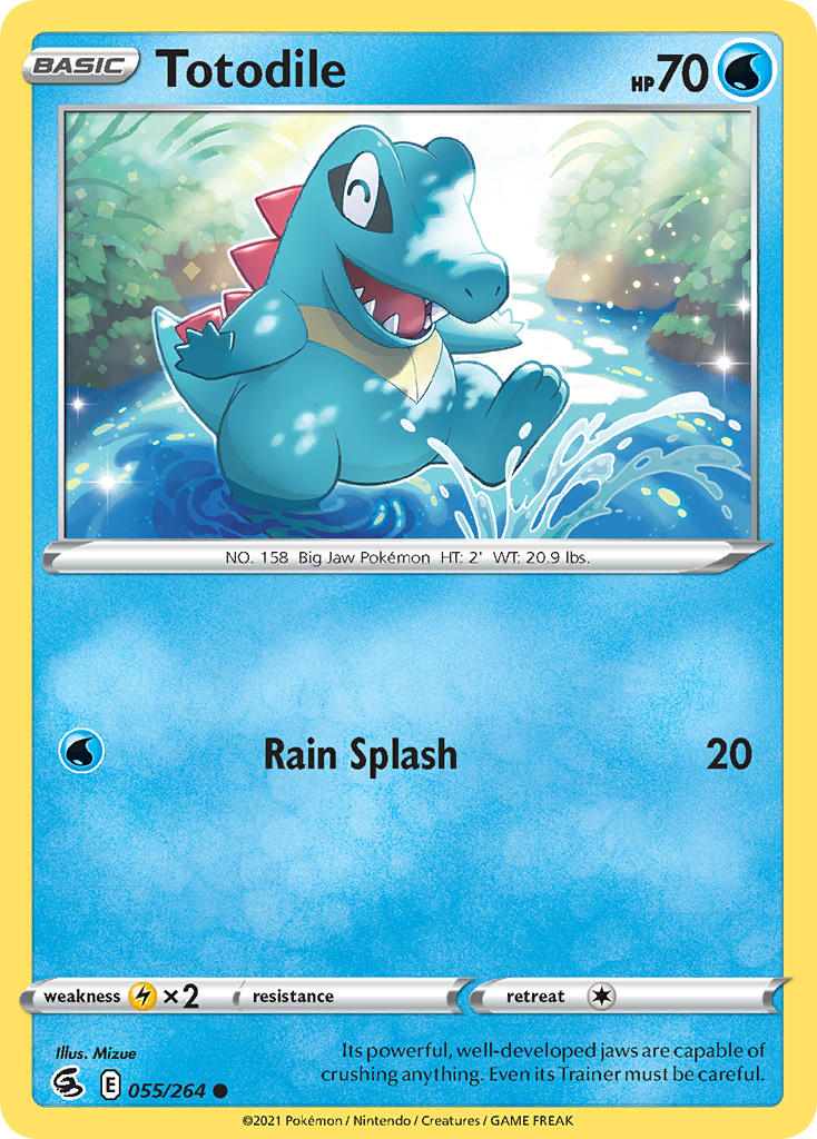 Totodile 55/264 Reverse Common