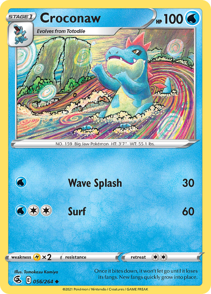 Croconaw 56/264 Uncommon
