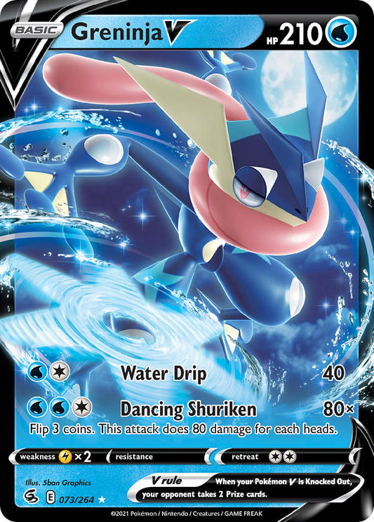 Greninja V 73/264 Holo Rare V