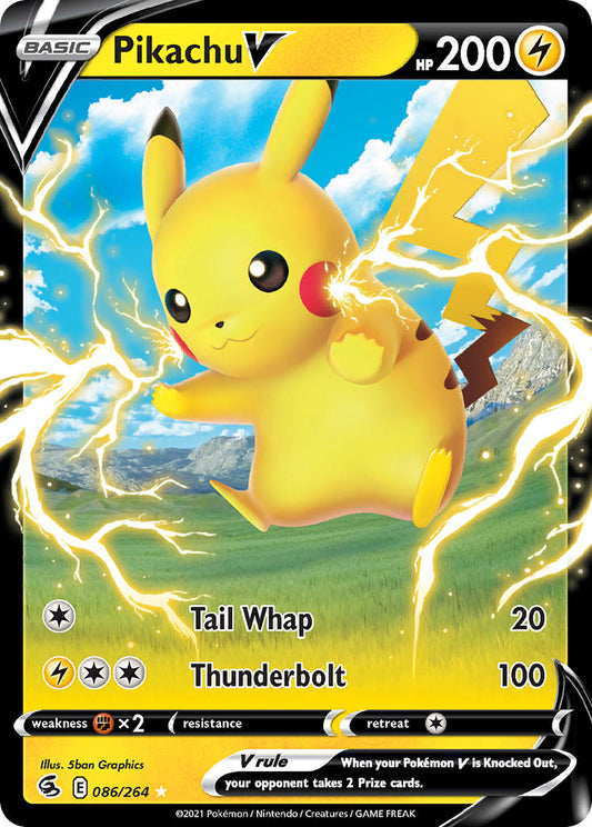 Pikachu V 86/264 Holo Rare V
