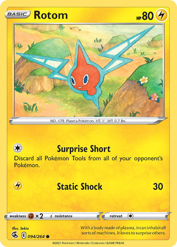 Rotom 94/264 Reverse Common