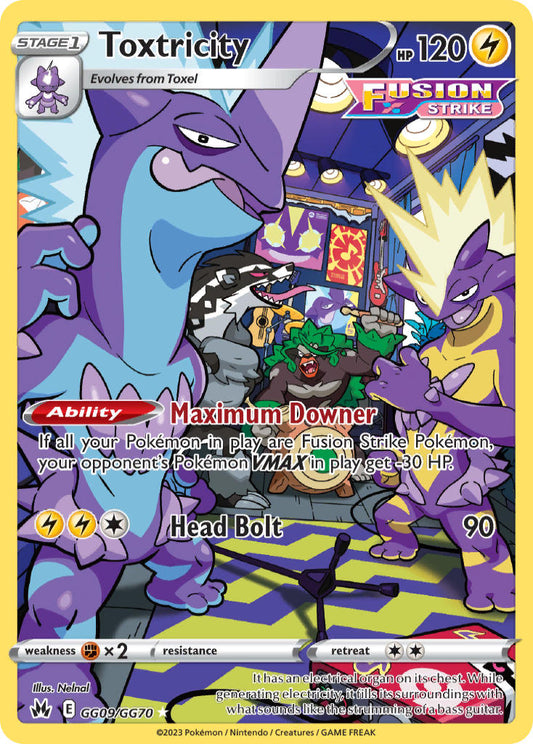 Toxtricity GG09/GG70 Holo Rare