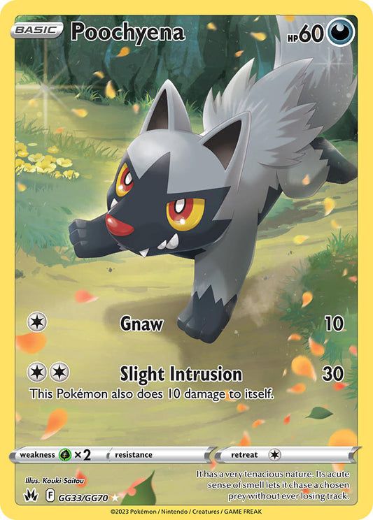 Poochyena GG33/GG70 Holo Rare