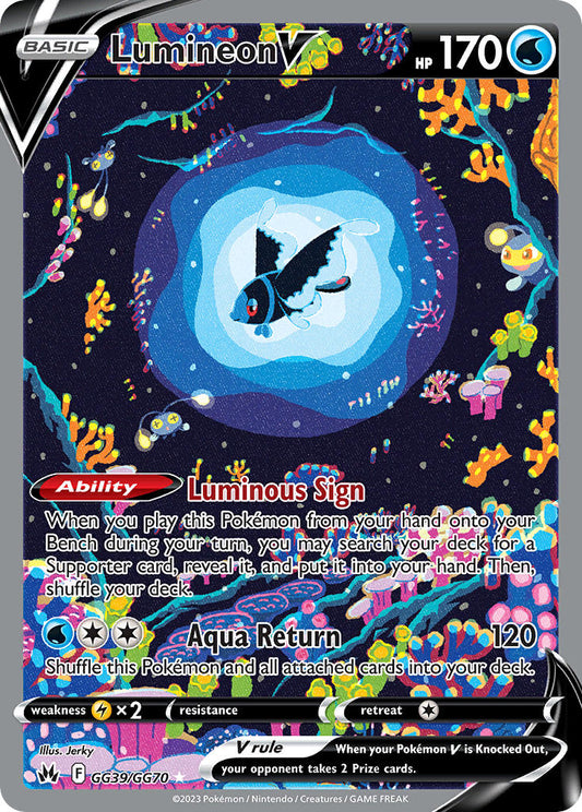 Lumineon V GG39/GG70 Holo Rare V