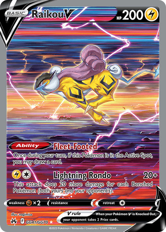 Raikou V GG41/GG70 Holo Rare V