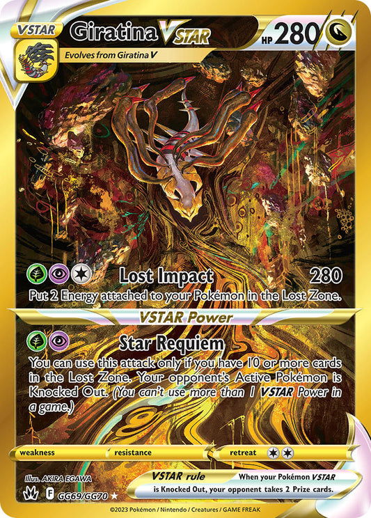 Giratina VSTAR GG69/GG70 Gold Secret Rare VSTAR
