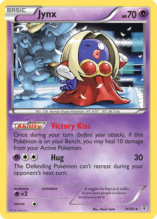 Jynx 36/83 Non-Holo Rare - MissingNo.